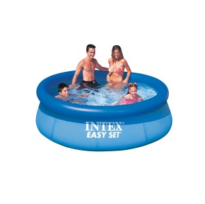 Intex opblaas zwembad rond