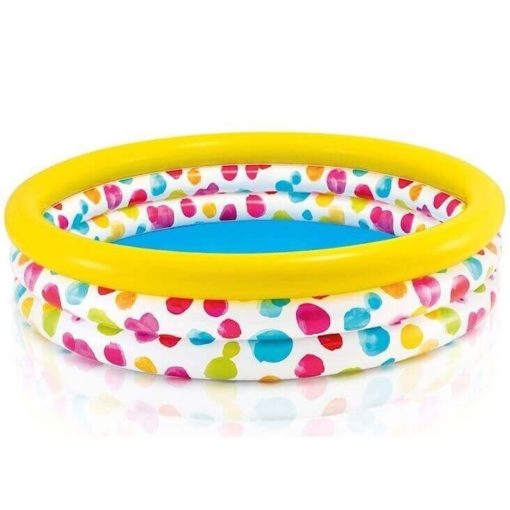 Opblaaszwembad kleurrijke Cirkels 1