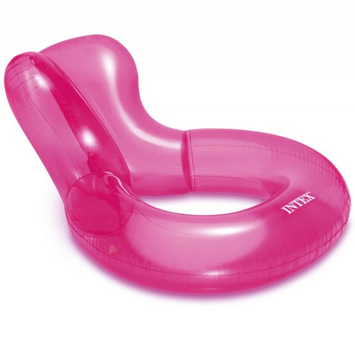 Sit and Lounge transparant roze