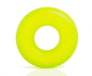 Neon geel zwemband