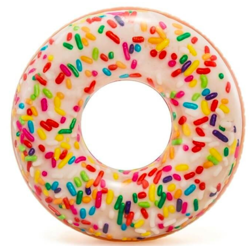 Opblaasbare Sprinkle Donut Zwemband
