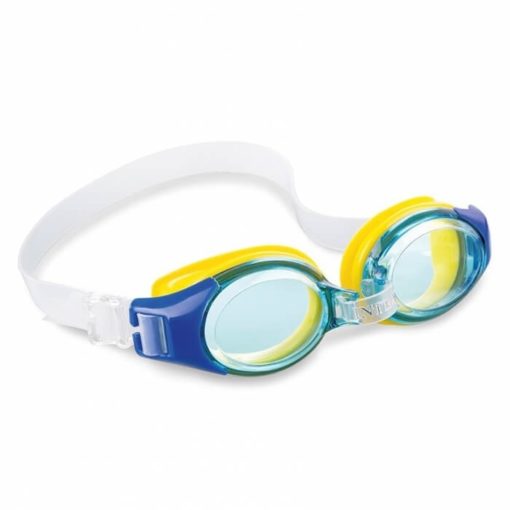 junior zwembril blauw