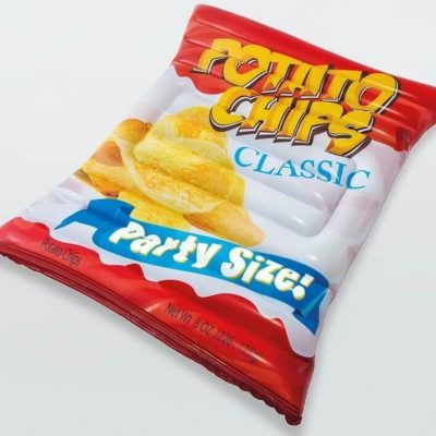 chips luchtbed rood